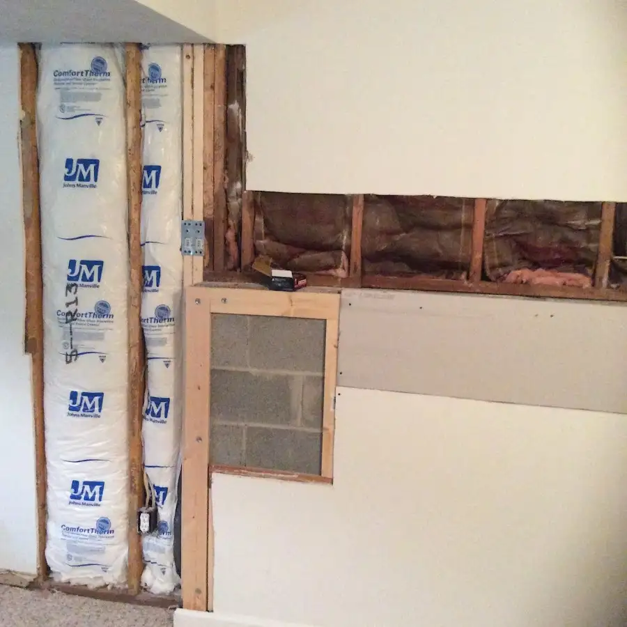 Wall insulation replacement during Odor Removal & Deodorization in Lehi
